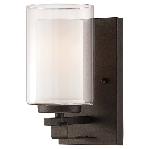 Minka Lavery Parsons Studio Smoked Iron Sconce by Minka Lavery 6101-172