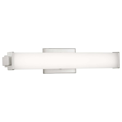 Progress Lighting Phase 2.1 LED Brushed Nickel Bathroom Light 3000K by Progress Lighting P300208-009-30