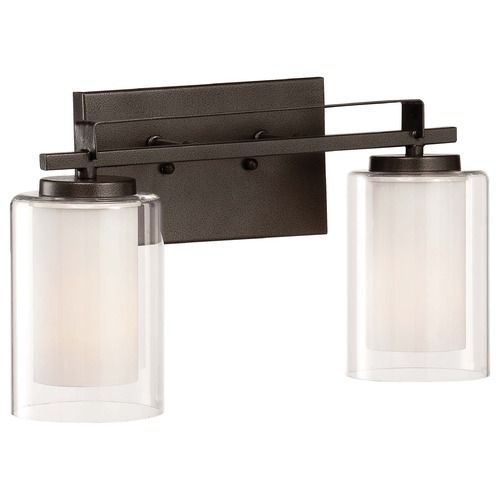 Minka Lavery Parsons Studio Smoked Iron Bathroom Light by Minka Lavery 6102-172