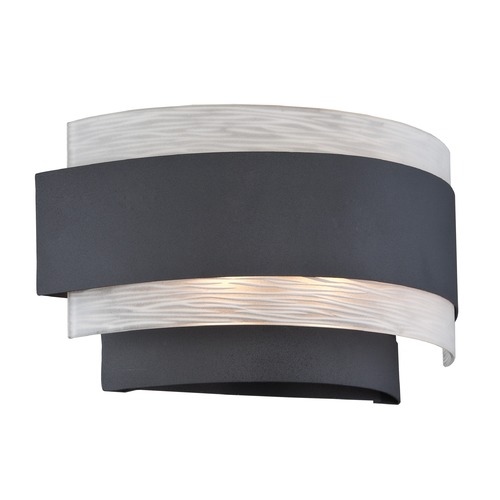 Lite Source Lighting Gaetano Black Sconce by Lite Source Lighting LS-16836