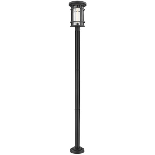 Z-Lite Jordan Black Post Light by Z-Lite 570PHXL-567P-BK