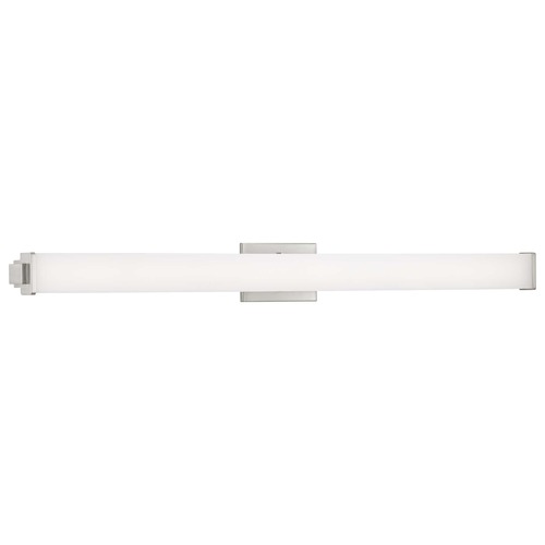 Progress Lighting Phase 2.1 LED Brushed Nickel Bathroom Light 3000K by Progress Lighting P300210-009-30