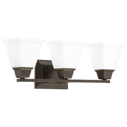 Progress Lighting Clifton Heights Antique Bronze 3-Light Bathroom Light by Progress Lighting P300160-020
