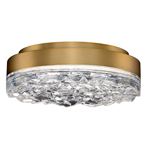 Schonbek Beyond Schonbek Beyond Bramble Aged Brass LED Flushmount Light BFM96412-AB