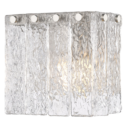 Z-Lite Z-Lite Glacier Brushed Nickel Sconce 1943-1S-BN