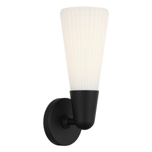 Matteo Lighting Matteo Lighting Jameson Matte Black LED Sconce S18101MB