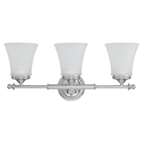Nuvo Lighting Teller Polished Chrome Bathroom Light by Nuvo Lighting 60/4263