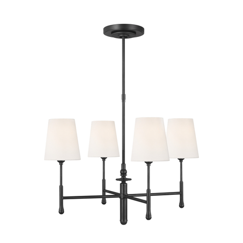 Visual Comfort Studio Collection Thomas OBrien 26-Inch Capri Aged Iron Chandelier by Visual Comfort Studio TC1004AI