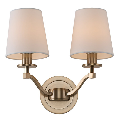 Kalco Lighting Kalco Lighting Curva Brushed Champagne Gold Sconce 518921BCG