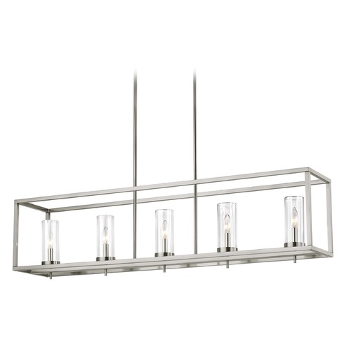 Visual Comfort Studio Collection Zire Brushed Nickel Island Light by Visual Comfort Studio 6690305-962