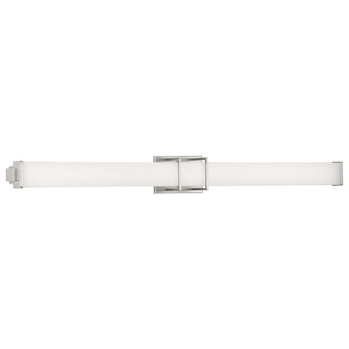 Progress Lighting Phase 2.2 LED Brushed Nickel Bathroom Light 3000K by Progress Lighting P300213-009-30