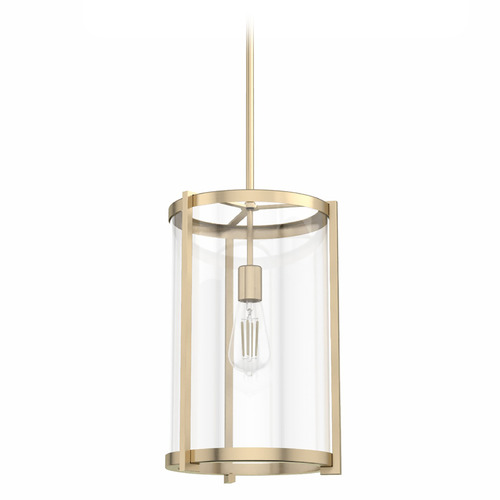 Hunter Fan Company Hunter Fan Company Astwood Alturas Gold Pendant Light with Cylindrical Shade 19951