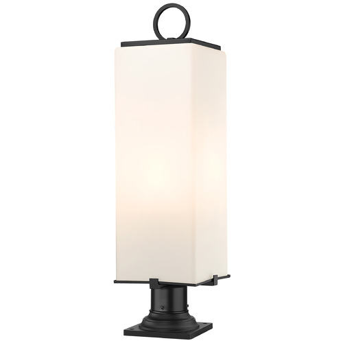 Z-Lite Sana Black Post Light by Z-Lite 593PHBR-533PM-BK