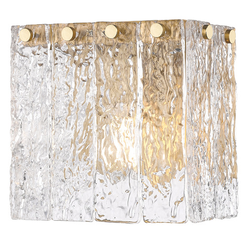 Z-Lite Z-Lite Glacier Modern Gold Sconce 1943-1S-MGLD