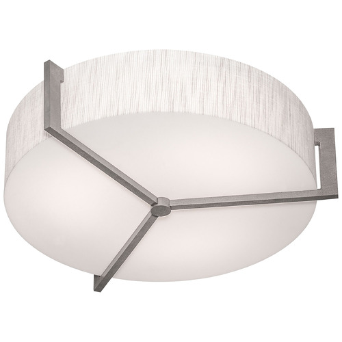 AFX Lighting Afx Lighting Apex Weathered Grey LED Flushmount Light APF1524LAJUDWG-JT