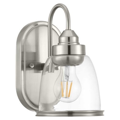 Progress Lighting Saluda Brushed Nickel Sconce by Progress Lighting P300178-009