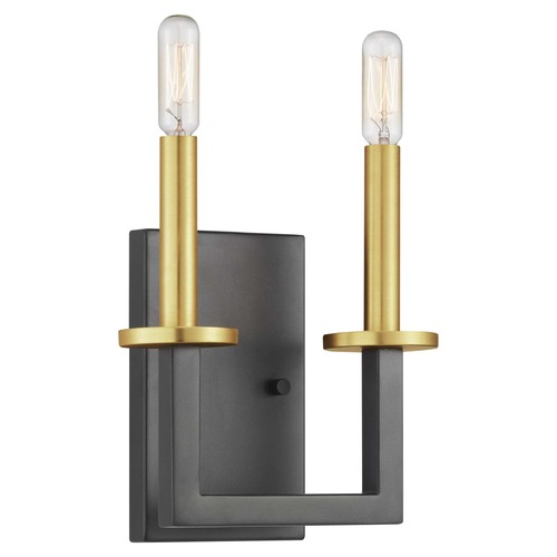 Progress Lighting Blakely Graphite Sconce by Progress Lighting P300214-143