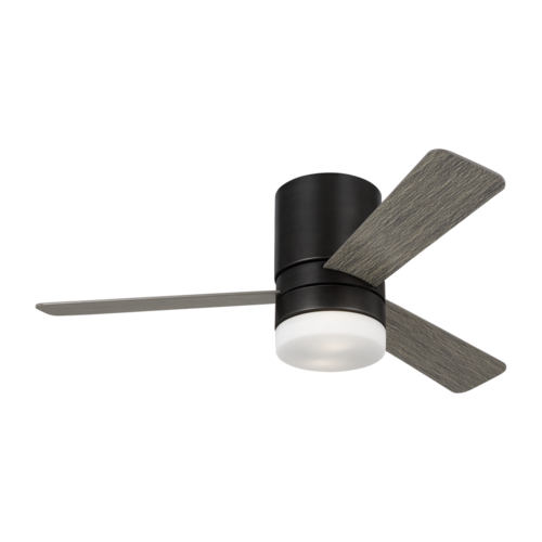 Generation Lighting Fan Collection Era 44-Inch Hugger LED Fan in Aged Pewter by Generation Lighting Fan 3ERHR44AGPD