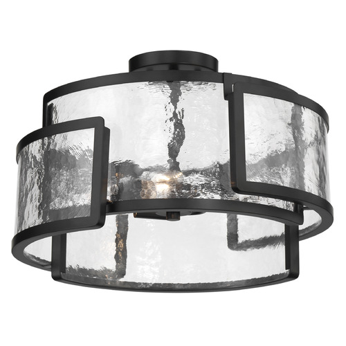 Minka Lavery Bella Collina 3-Light Semi-Flush in Coal Black by Minka Lavery 5265-66A
