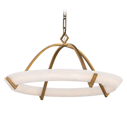 Modern Forms by WAC Lighting Modern Forms Copa Aged Brass LED Pendant Light PD-54525-AB