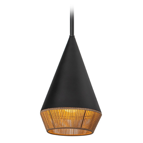 Alora Lighting Alora Lighting Daphne Matte Black Mini-Pendant Light with Conical Shade PD633107MBBR