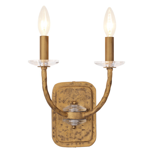 Minka Lavery Atella 2-Light Wall Sconce in Ashen Gold by Minka Lavery 5282-788