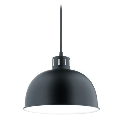 Kichler Lighting Zailey 11.50-Inch Black Pendant by Kichler Lighting 52152BK