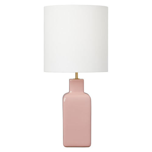 Visual Comfort Studio Collection Anderson Large Table Lamp in Rose & Brass by Visual Comfort Studio KST1171CRS1