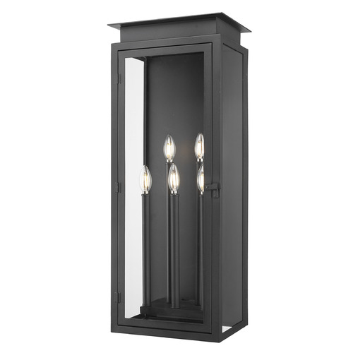 Z-Lite Z-Lite Nova Black Outdoor Wall Light 5018XL-BK