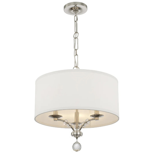 Crystorama Lighting Mirage Chandelier in Polished Nickel by Crystorama Lighting 8005-PN