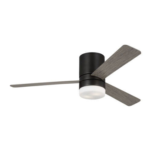 Generation Lighting Fan Collection Era 52-Inch Hugger LED Fan in Aged Pewter by Generation Lighting Fan 3ERHR52AGPD