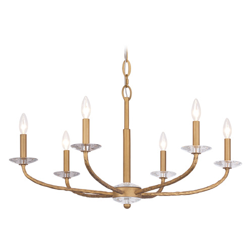 Minka Lavery Atella 6-Light Chandelier in Ashen Gold by Minka Lavery 5286-788