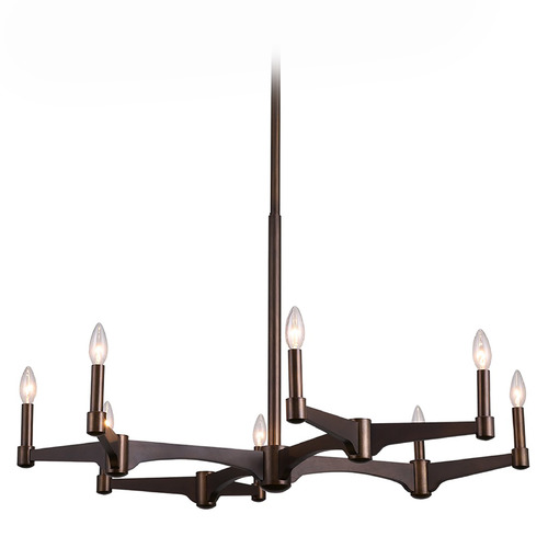 Kalco Lighting Kalco Lighting Tono Vintage Bronze Chandelier 519071VBZ