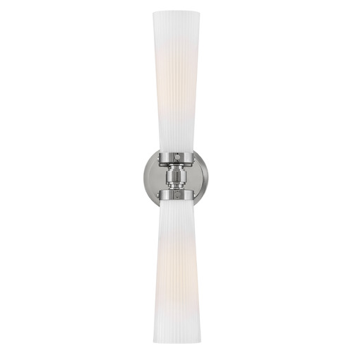 Hinkley Hinkley Jude Polished Nickel LED Vertical Bathroom Light 50092PN-CO