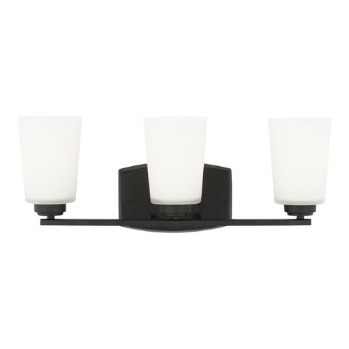 Generation Lighting Franport 21-Inch Midnight Black LED Bathroom Light by Generation Lighting 4428903EN3-112
