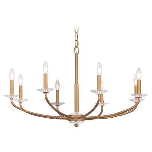 Minka Lavery Atella 8-Light Chandelier in Ashen Gold by Minka Lavery 5287-788