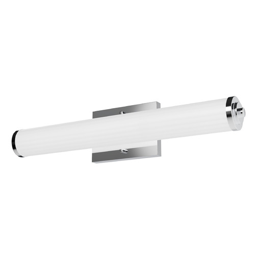 Hunter Fan Company Hunter Fan Company Holly Grove Chrome Vertical Bathroom Light 19934