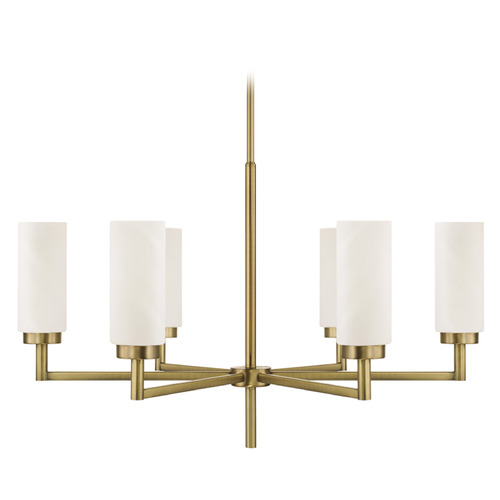 Capital Lighting Capital Lighting Alyssa Aged Brass Chandelier 451761AD