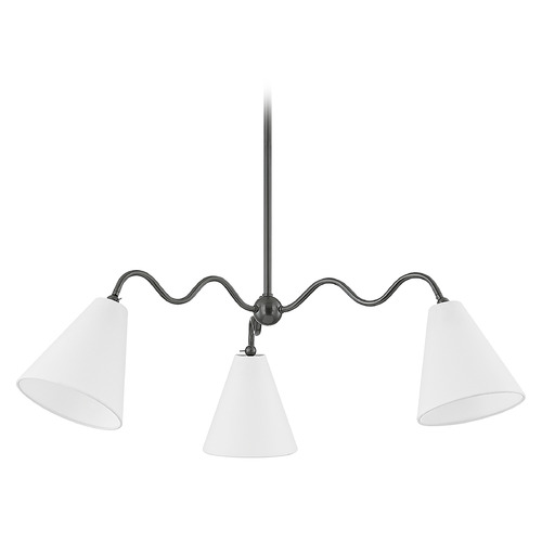 Mitzi by Hudson Valley Mitzi By Hudson Valley Tali Roth Onda Old Bronze LED Chandelier H699803-OB
