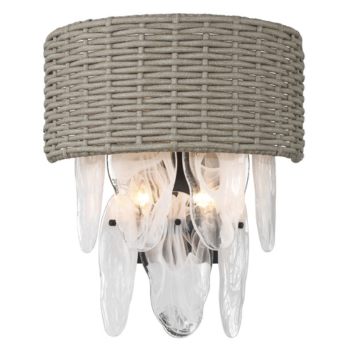 Minka Lavery Breakers Isle 4-Light Sconce in Coal Black by Minka Lavery 5295-66A