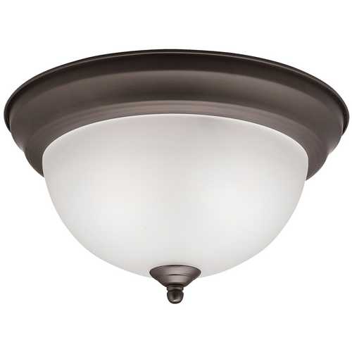 Kichler Lighting 11.25-Inch Flush Mount in Olde Bronze by Kichler Lighting 8111OZ