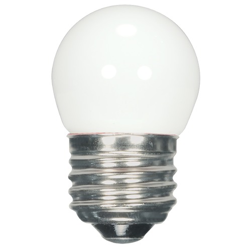 Satco Lighting 1.2W LED S11 White 2700K 40 Lumens Medium Base 120V Carded by Satco Lighting S9161