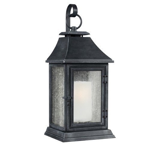 Visual Comfort Studio Collection Shepherd 35.13-Inch Outdoor Light in Weathered Zinc by Visual Comfort Studio OL10603DWZ