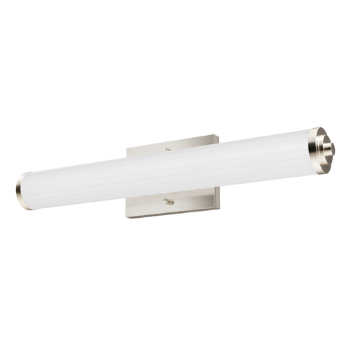 Hunter Fan Company Hunter Fan Company Holly Grove Brushed Nickel Vertical Bathroom Light 19936