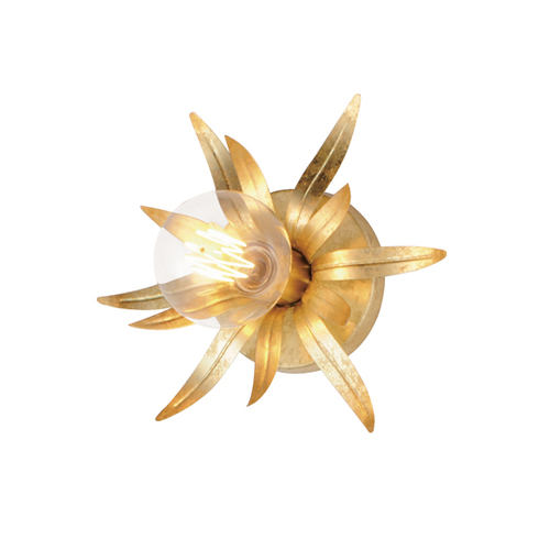 Maxim Lighting Paloma 10-Inch Wall Sconce in Gold Leaf by Maxim Lighting 2880GL
