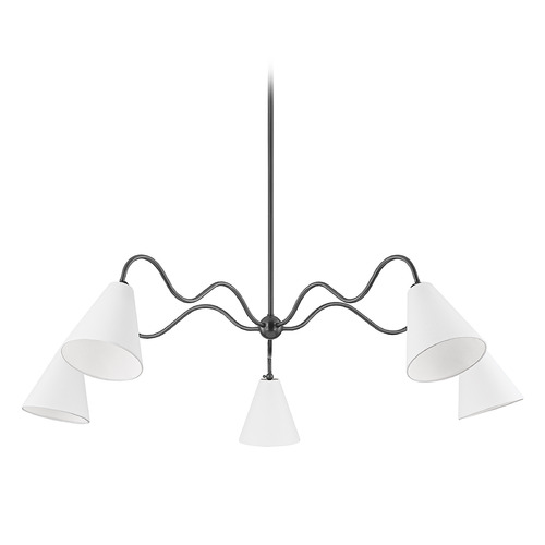 Mitzi by Hudson Valley Mitzi By Hudson Valley Tali Roth Onda Old Bronze LED Chandelier H699805-OB