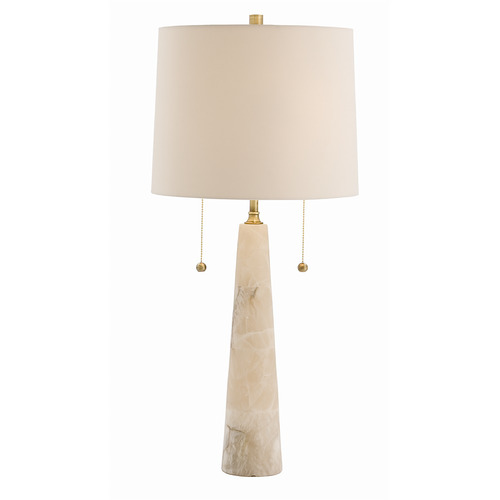 Arteriors Home Lighting Sidney 34-Inch Table Lamp in Alabaster & Brass by Arteriors Home 49882-590