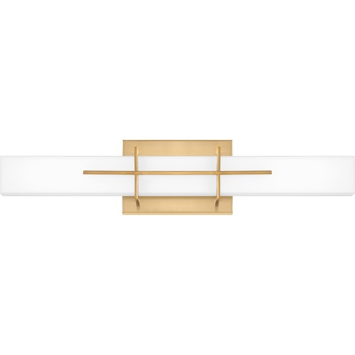 Quoizel Lighting Giselle 22.50-Inch LED Vanity Light in Aged Brass by Quoizel Lighting PCGI8523AB