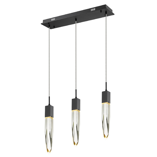 Avenue Lighting Original Aspen 3-Light LED Multi-Light Pendant in Black by Avenue Lighting HF1900-3-AP-BK-C