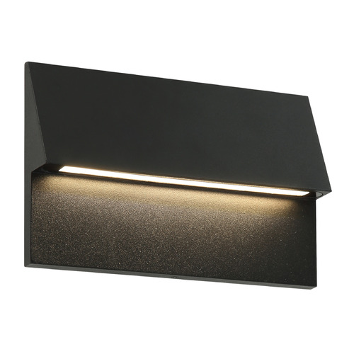 Matteo Lighting Matteo Lighting Dawn Matte Black LED Outdoor Wall Light E20305MB